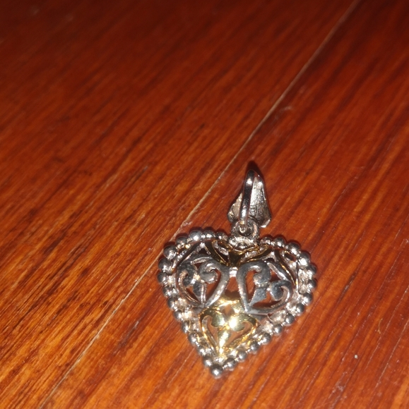Vintage heart shaped Pendant - Picture 4 of 4